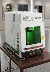 FOL-SM- מכונת סימון בפייבר סגורה